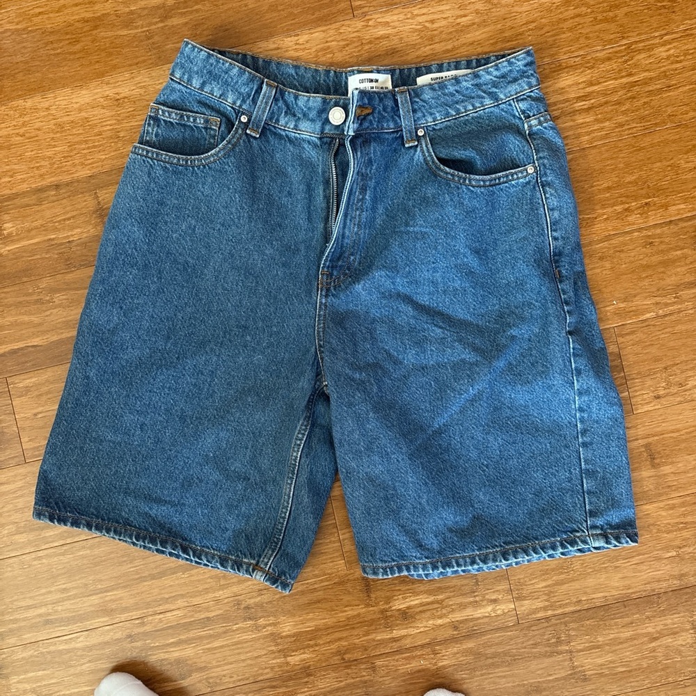 Cotton On Blue Denim Jean Shorts